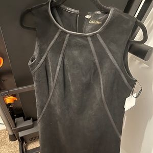 Calvin Klein NWT black shift dress